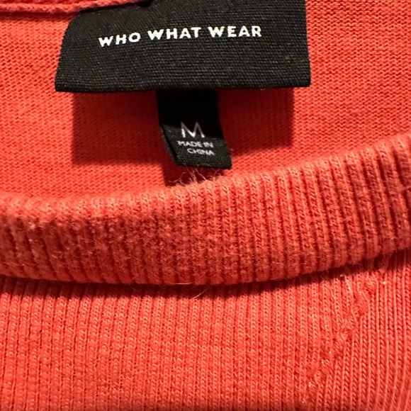 Who What Wear sweatshirt, women’s size M - Picture 4 of 4